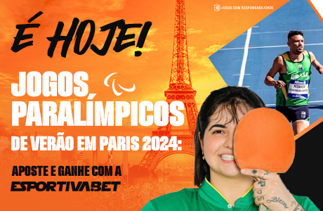 É Hoje! Jogos Paralímpicos de Verão em Paris 2024