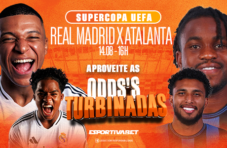 Real Madrid x Atalanta na Supercopa da UEFA