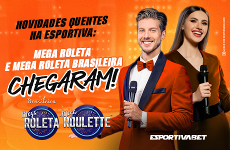 Mega Roleta e Mega Roleta Brasileira Chegaram!