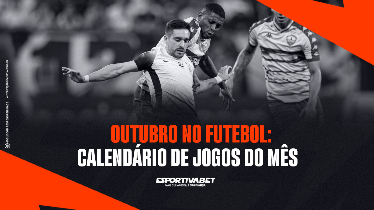 Calendário de outubro: Jogos do mês