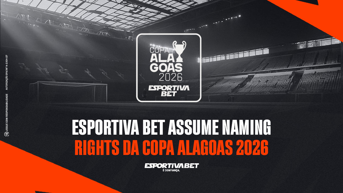 Esportiva Bet assume naming rights da Copa Alagoas 2026