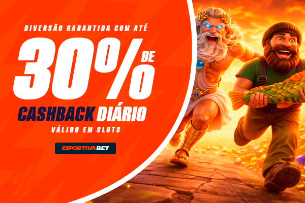 Cashback Diário – TODOS os Slots!