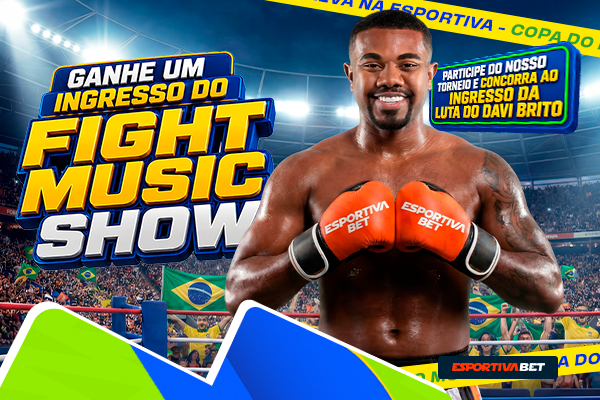 Ganhe um Ingresso – Davi Brito e Fight Music Show