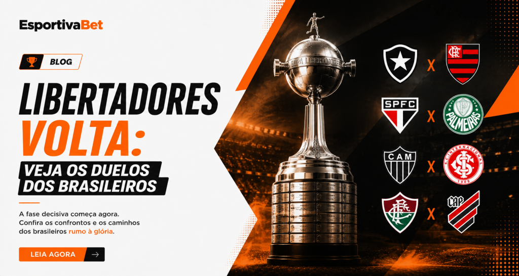 Libertadores Volta: Veja os Duelos dos Brasileiros