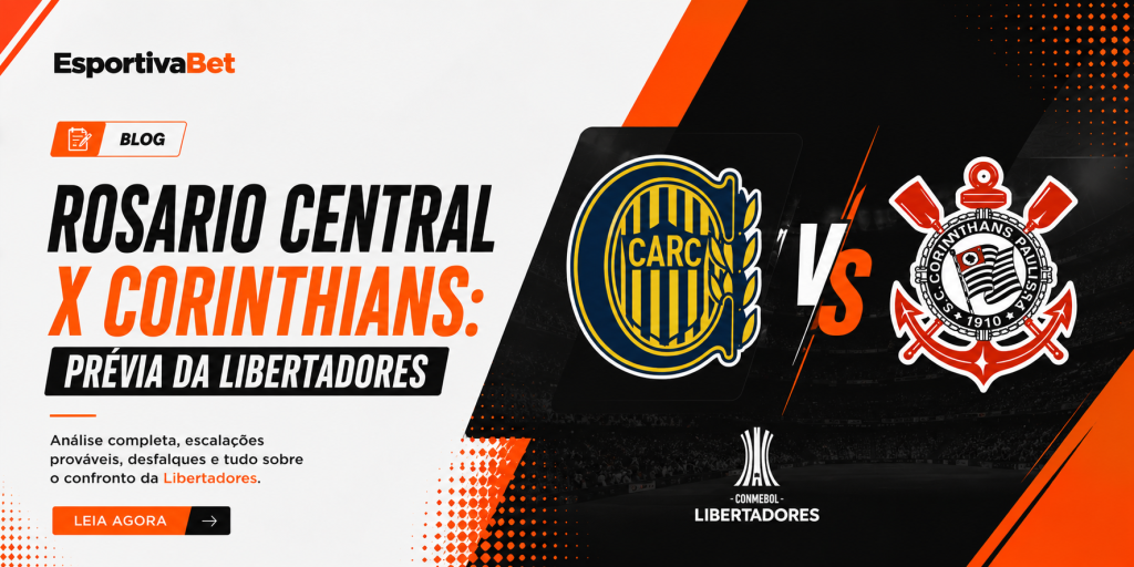 Rosario Central x Corinthians: Prévia da Libertadores