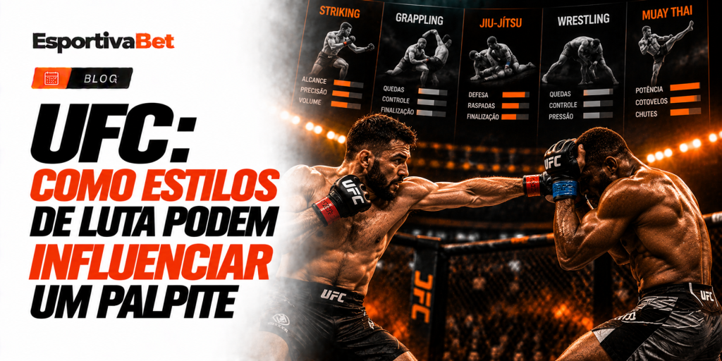 UFC: Como Estilos de Luta Podem Influenciar um Palpite