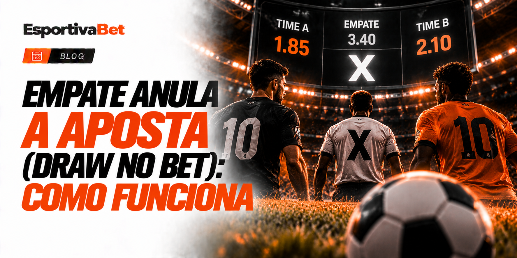 Empate Anula a Aposta (Draw No Bet): Como Funciona