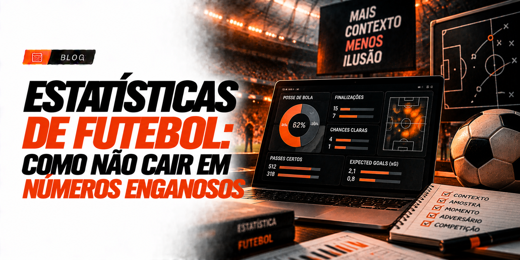 Estatísticas de Futebol: Como Não Cair em Números Enganosos