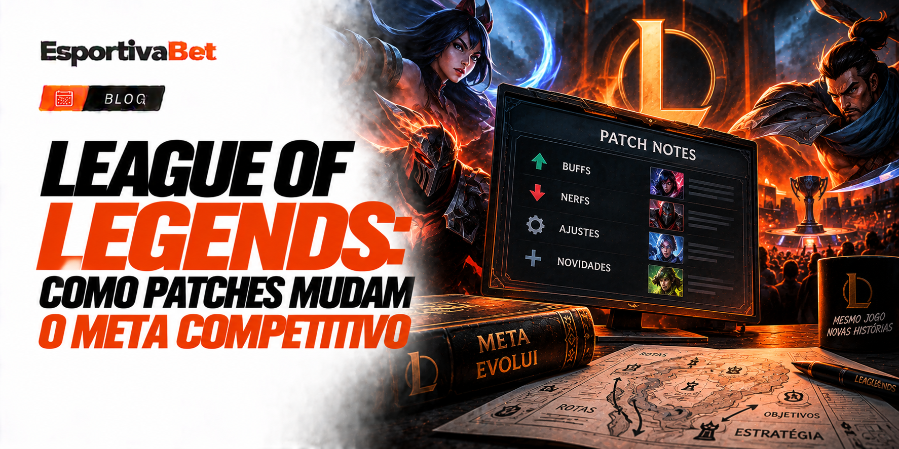 League of Legends: Como Patches Mudam o Meta Competitivo