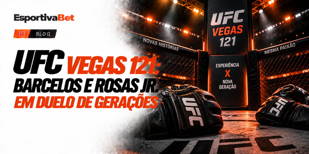UFC Vegas 121: Barcelos e Rosas Jr. em Duelo de Gerações